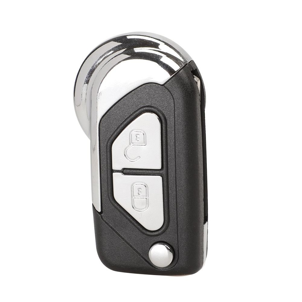 Uncut VA2 Car Key Shell Flip Folding Car Key Case for Citroen DS3/Puegeot Car Accessories