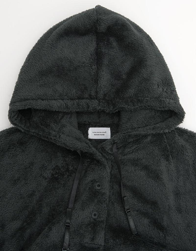 Unnanacool Fluffy Hoodie BL Women's Nightgown,