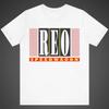 Vintage 1984 REO Speedwagon Wheels Are Turnin Äô T Shirt for Fan S 5XL