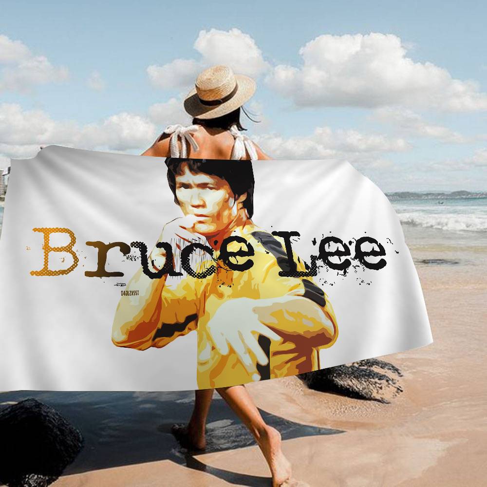 B-Bruces L-Lee Badhanddoek Microvezel Zacht Waterabsorberend Ademend Voor Meisjes Kinderen Decoratief Cartoon Strandlaken