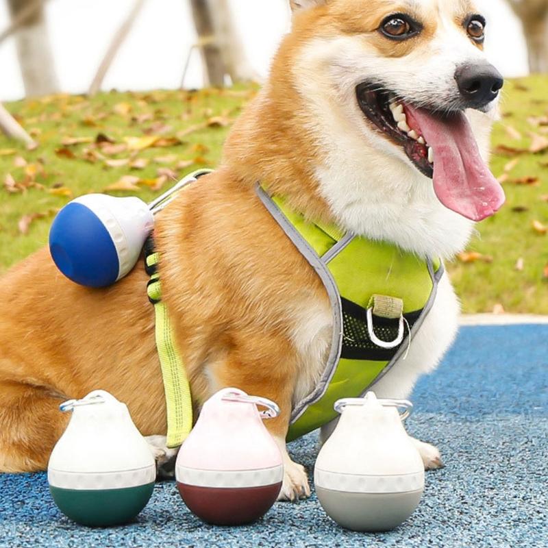 Portable Pet Water Dispenser for Dog and Puppies, Clip-On Travel Water Bottle for Walking, Camping, and Quick to Carry, Leakproof, 200ml