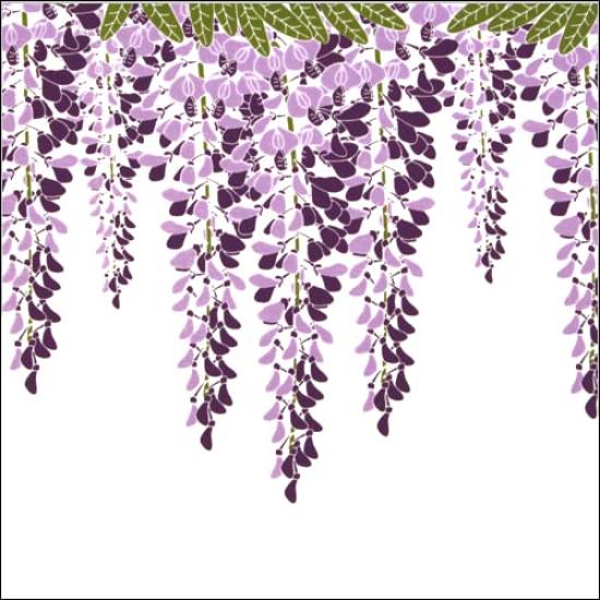 Dyeing Anbo Hand Towel Authentic Made In 35cm X 100cm "Wisteria Arbor" Purple, Dyed, 100% Cotton, Tokuoka, Japan,