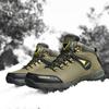 39-47 Men's Outdoor High-top Wear-resistant Non-slip Hiking Shoes Large Size Snow Boots