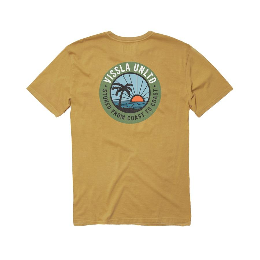 Bisla Sun Down Ss Pkt Tee-Ocr L (V22S196171047606)