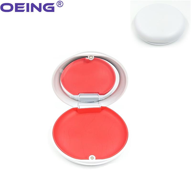 1Pc Orthodontic Case Dental Invisible Braces Retainer Box Mouth Guard Denture Storage Aligner Case Oral Hygiene Braces Organizer
