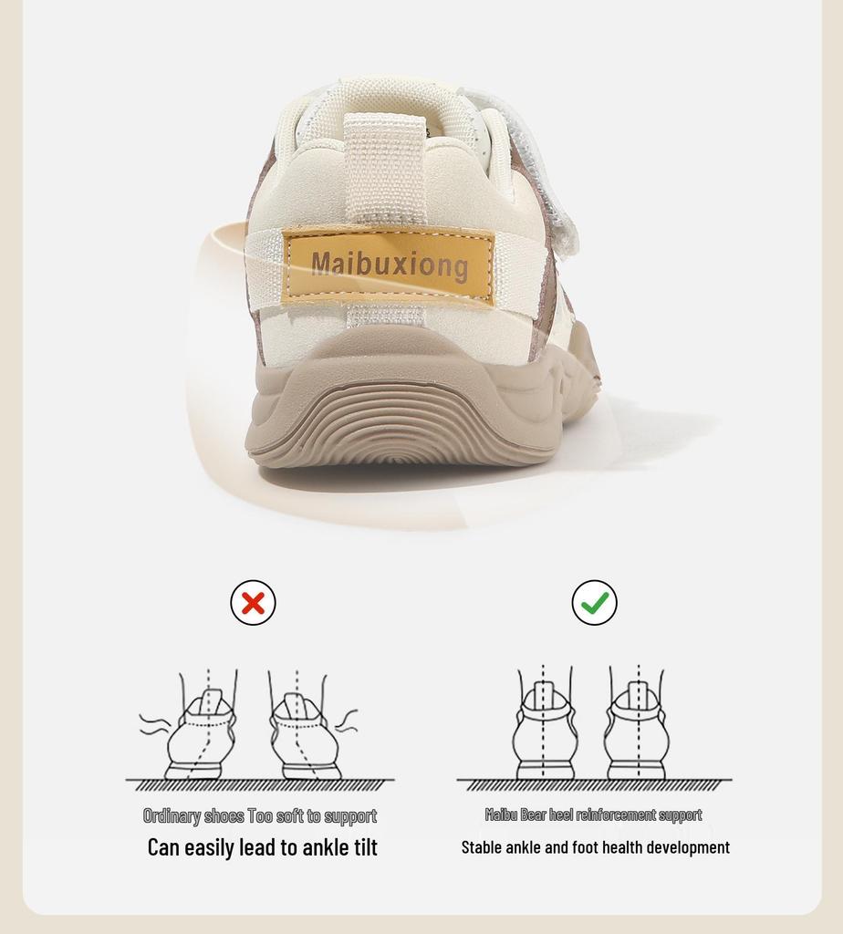 Spring 2026 Baby Soft Sole Sports Shoes for Boys and Girls - Comfortable Korean Style Casual Walker Shoes