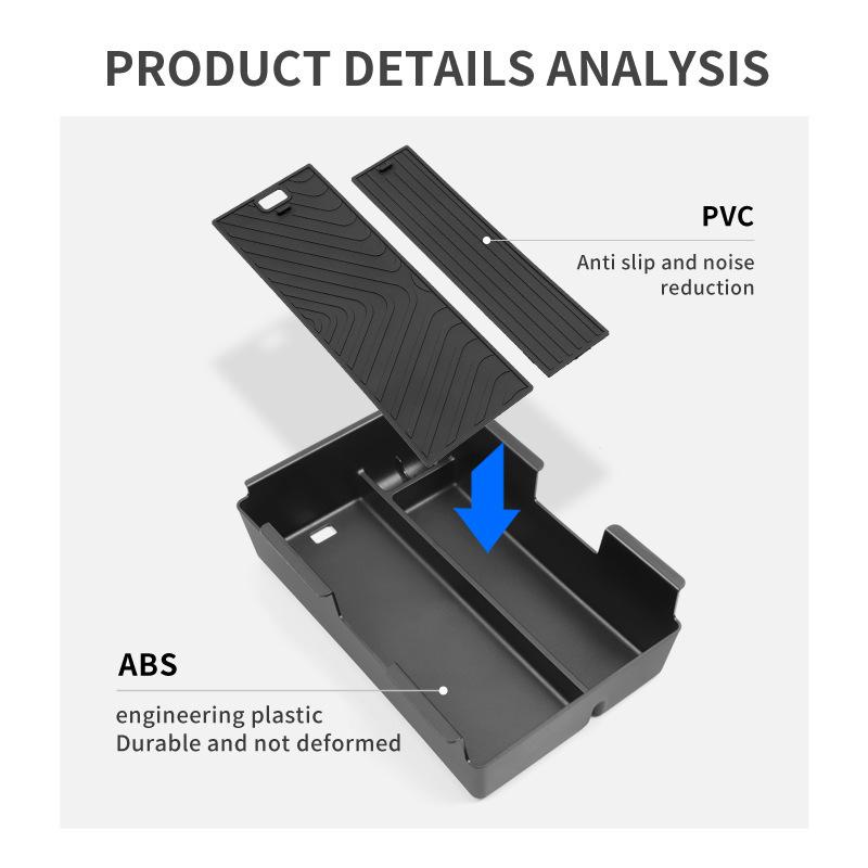 For Honda Prologue/Acura ZDX 2024 Armrest Box Storage Box Modification Stowing Tidying Box Car Internal Accessories