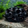 Aquarium Landscaping Supplies 3D Print Shrimp Hideout, Sphere Hollow Fish Breeding Cave, Aquatic Plant Tank Shelter Ornament for Shrimp, Small
