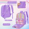 LoDrid Barbie Storage Bag - Perfect for 12-inch Barbie dolls. Barbie bag, doll storage bag, doll backpack, convenient for carrying.