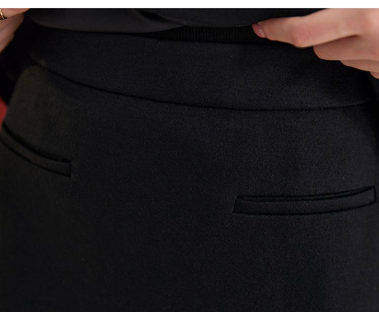 Women's Irregular Slimming High-Waist Draped Midi Skirt - Autumn/Winter Collection