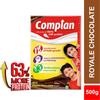 Complan Royale Chocolate Nutrition Drink Powder for Children 500 G Carton High Protein Growth Support
