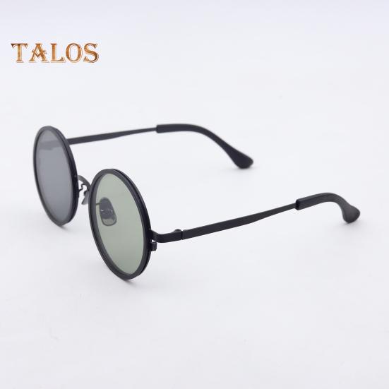 Verstellbare runde Sonnenbrille mit Metallrahmen, rutschfester UV-Schutz, polarisierte Brille für Herren und Damen, für den Außenbereich, Strand, Angeln, Autofahren, Radfahren