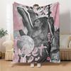 Music Art Celebration Blanket Soft Throw Blanket For Home Bedroom Bed Sofa Travel Office Solid Christmas Blanket