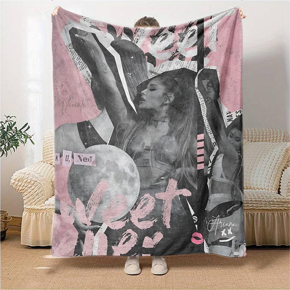 Music Art Celebration Blanket Soft Throw Blanket For Home Bedroom Bed Sofa Travel Office Solid Christmas Blanket