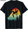 Retro Vintage Bergsteiger Felsklettern Bouldern T-Shirt