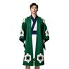 Zelené Kimono Roronoa Zoro Cosplay Anime Kostým Uniforma na Halloween Pánský Oblek Podšívka Paruka Vnější oděv Pásek Disfraz Halloween