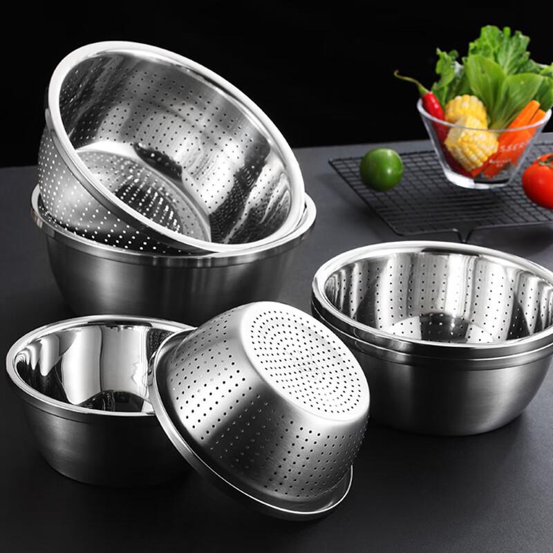 Yimede 304 Stainless Steel Multi-Purpose Kitchen Colander