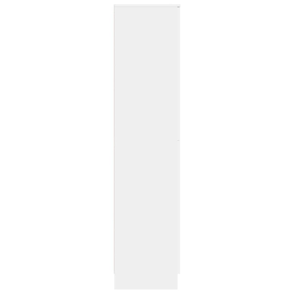 Highboard White 35 X 39 X 168 Cm