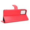 Flip Case for Motorola Moto G24 / G24 Power / G04, Crazy Horse Wallet, Red