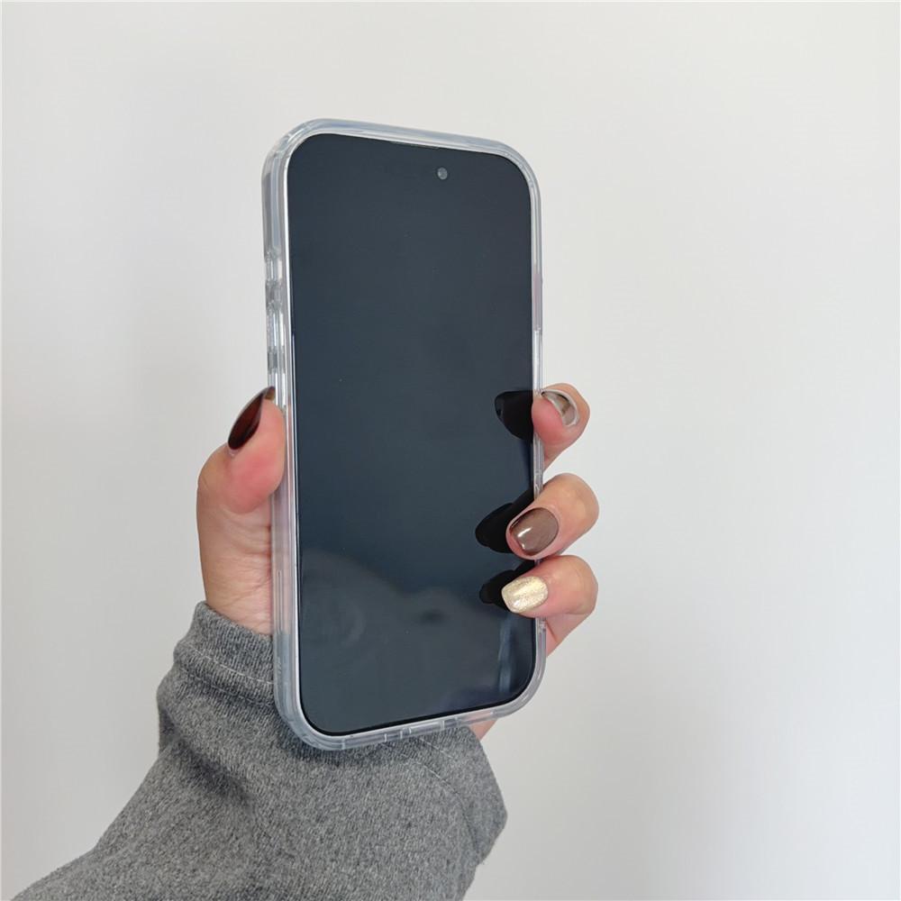 INS Electroplated Silver Magnetic Rotating Stand Phone Case for iPhone 17 Pro Max, 15, 14, 13