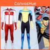 Invincible Omniman Cosplay Costume Polyester Jumpsuit For Stage Performance And Conventions