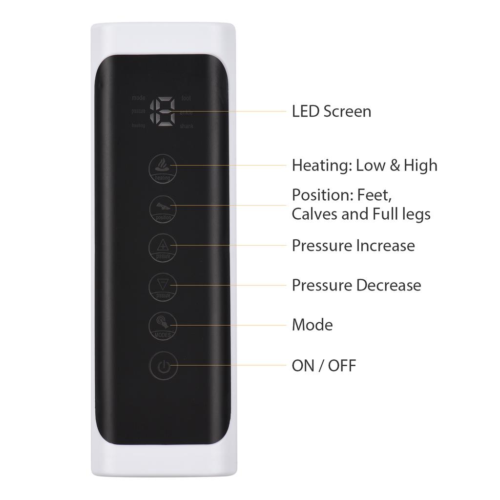 Leg Massager for Feet Calves Full Legs Circulation and Muscle Relaxation Air Compression Edema with