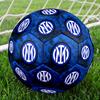 Inter. Italy-1 Pallone da Calcetto Indoor Colorato Per Tutte le Età Cucito a Macchina PVC Pronto per la Competizione Resistente Alta Rimbalzabilità MISURA 5 Pallone da Calcio.