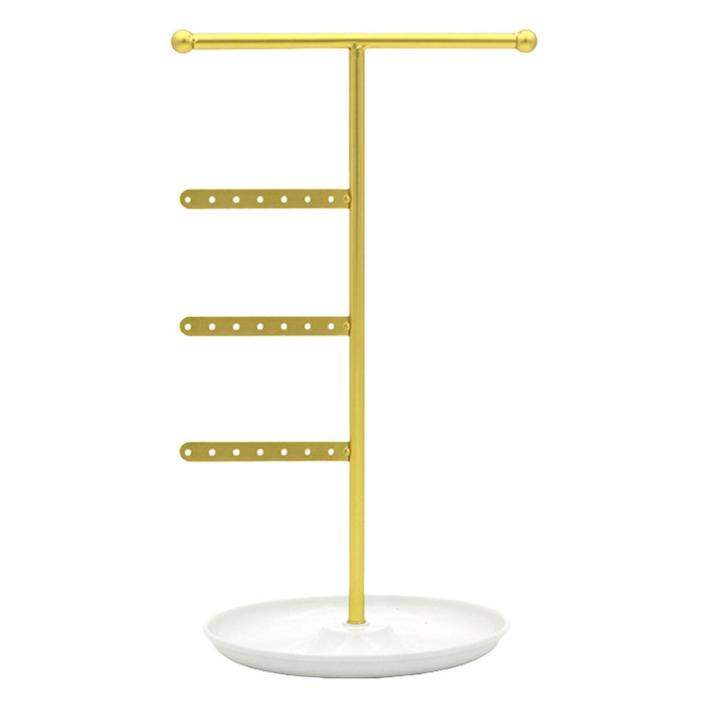 Detachable Jewelry Storage Rack Display Stand for Earrings Rings Accessories Space Saving Necklace Bracelet Rack