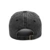 Cap Men's Ladies Outdoor Visor Washed Denim Distressed Letter M Embroidered Baseball Cap