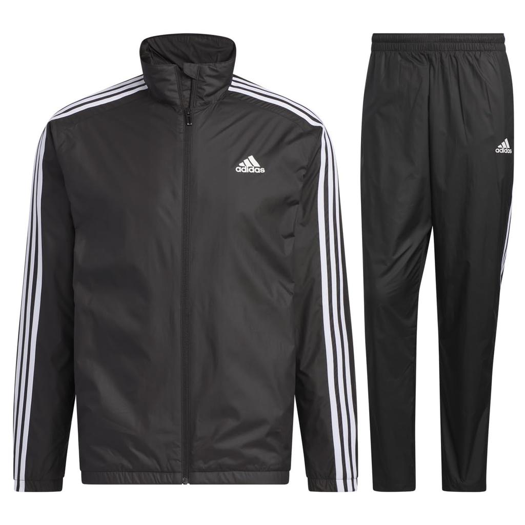 Windbreaker Top and Bottom Set IJL65 Black JXL Size [Adidas] Men's