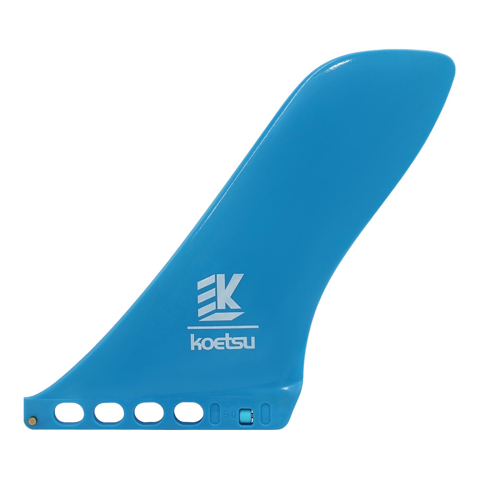 9.25 Inch Paddle Board Fin No Screw Design Detachable Paddleboard Tail Fin for Longboard Surfboard Inflatable Paddle Board синий