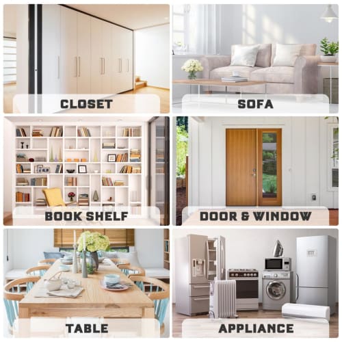 SUPVOX Furniture Level Spacers, Level Wedges, Desk Levelers, Door Shims, Furniture Glide Leveling, Refrigerator Wedges, Furniture Leveling Feet, Desk