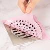 30PCS Shower Drain Hair Catcher Self-Adhesive Floor Drain Stickers Disposable Mesh Sink Strainer Filter For Bathroom kitchen