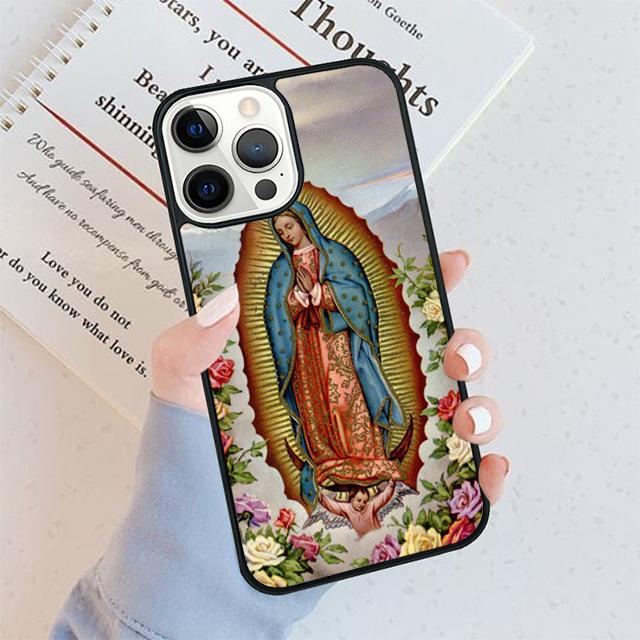 Virgin Mary of Hope Catholic Religious Phone Case For iPhone 17 Air 16 pro max 15 14 plus 12 13 Shell Cover coque