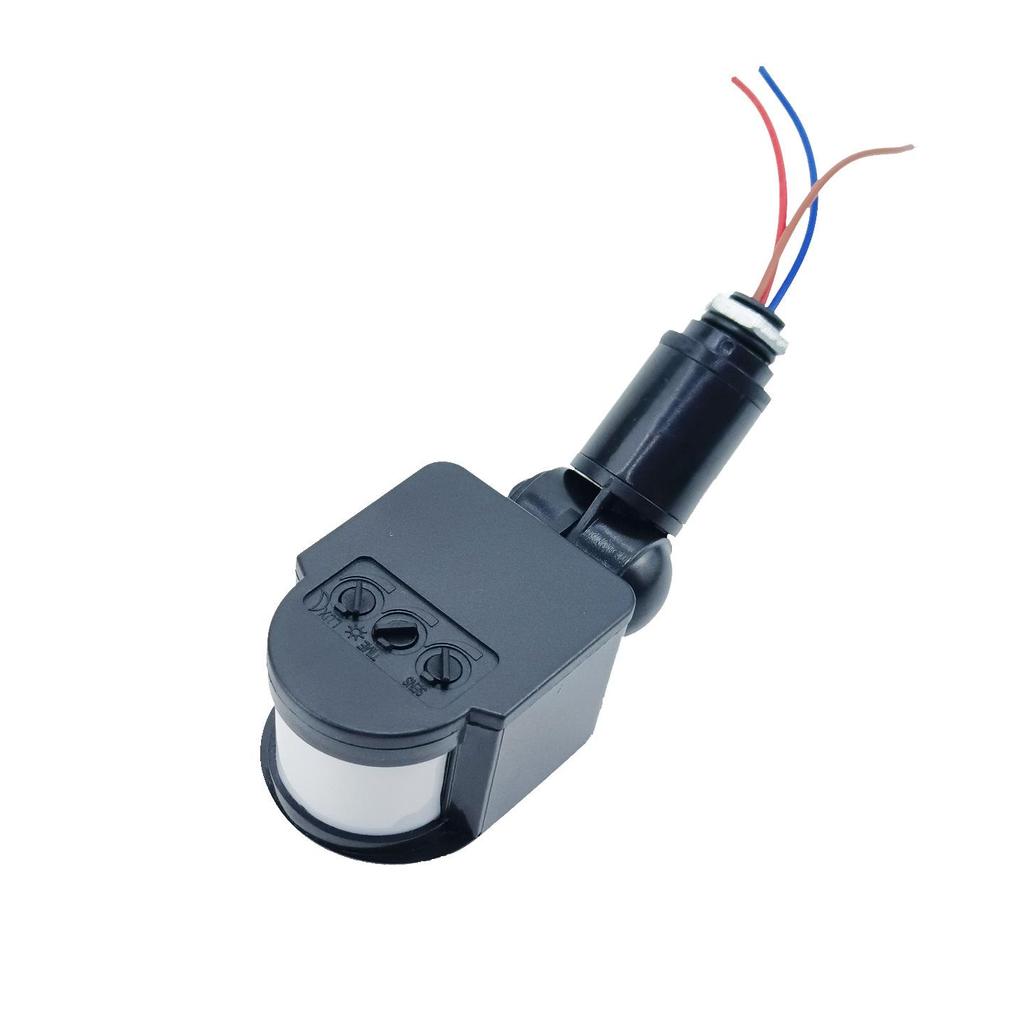 Radar Sensor Switch 220V Microwave Floodlight Controller with Smart Adjustable Delay