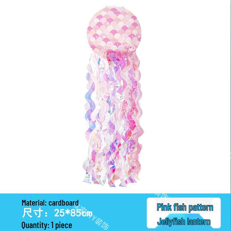 Ocean-Themed Jellyfish Hanging Decorations for Kindergarten Summer & Back-to-School