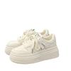 Little White Shoes Female Students Casual Thick Soles Heightening Small Shoes Women's Versatile Board Shoes