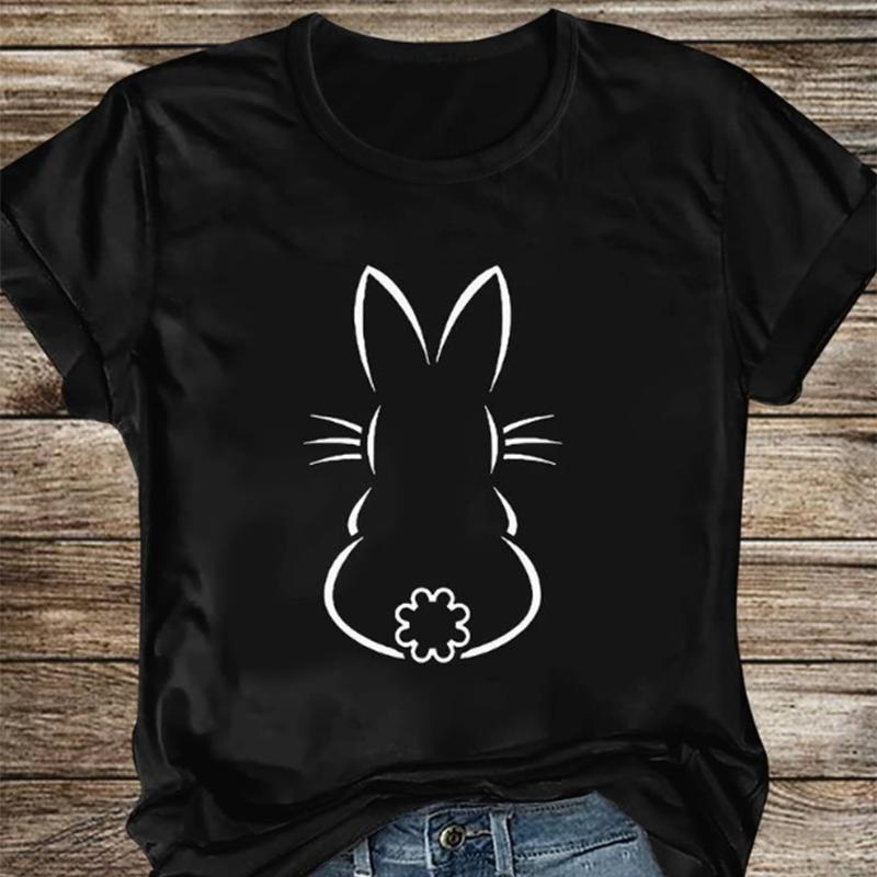 Móda Dámské Jednoduché Grafické Tričko s Potiskem Vtipné Ležérní Tričko s Krátkým Rukávem a Kulatým Výstřihem Letní Dámské Tričko