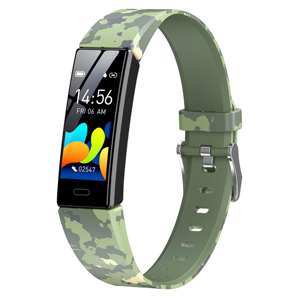 

Y99 Plus Стильний 0,96-дюймовий Смарт-браслет Моніторинг серцевого ритму та сну Будильник Фітнес-трекер Спортивний браслет Camouflage Green