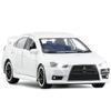 Cwlsev1 1:32 Mitsubishis Lancer Evo X 10 Alloy Car Model Diecast Metal Toy Vehicle Car Model Simulation Sound Light Collection Kids Gift