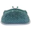 Borsa da sera in cristallo colorato Borsa a pochette con diamanti scintillanti per donna Borsa a mano di lusso con strass per matrimonio, ballo, cena, banchetto