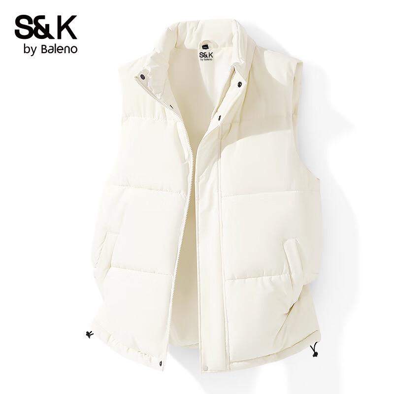 Мужская повседневная зимняя жилетка без рукавов Baleno S&K 2XL