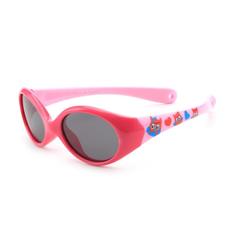

Childrens Frame Full Style Polarized Sunglasses Summer Outdoor Protection Uv Red Pink