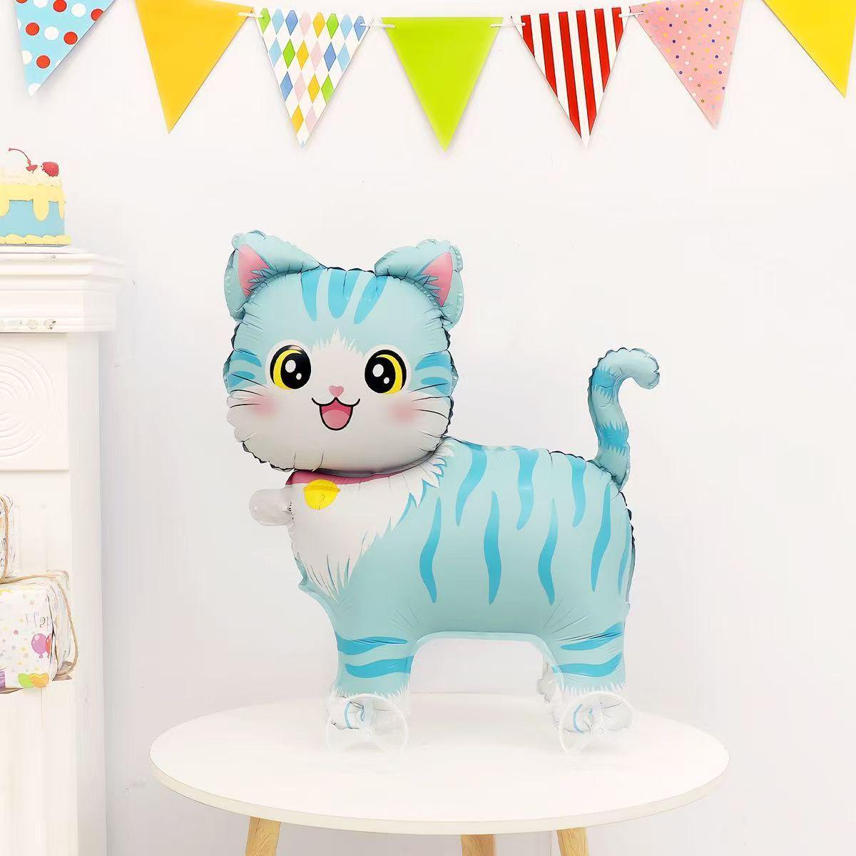 Мультяшные шары-животные на колесах: Ночной рынок Детские светящиеся украшения