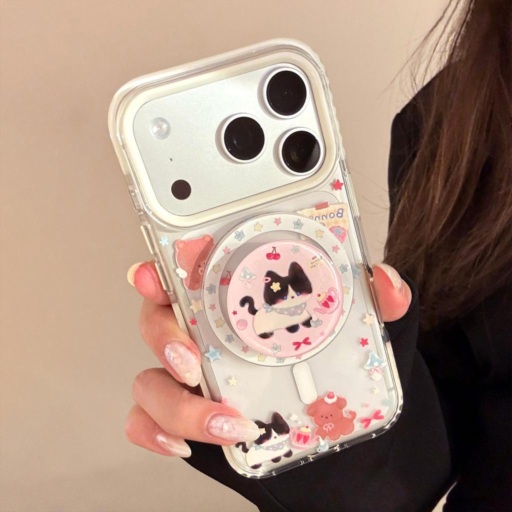 Cover colorate per telefono a tema cartoni animati per iPhone 16, iPhone 17 e iPhone 17 Pro Max
