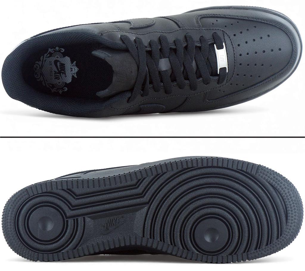 Nike Air Force 1 Low 07 - Herren Sneakers Schuhe Leder Schwarz CW2288-001 ORIGINAL