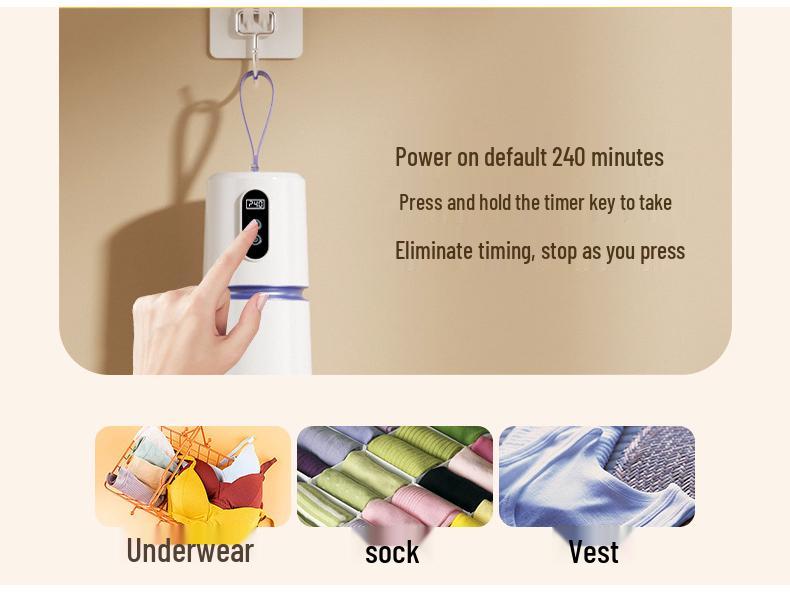 Compact Foldable Travel Clothes Dryer