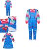 Eye-catching Child's Play Licensed Chucky Costume For Boys And Girls Fun