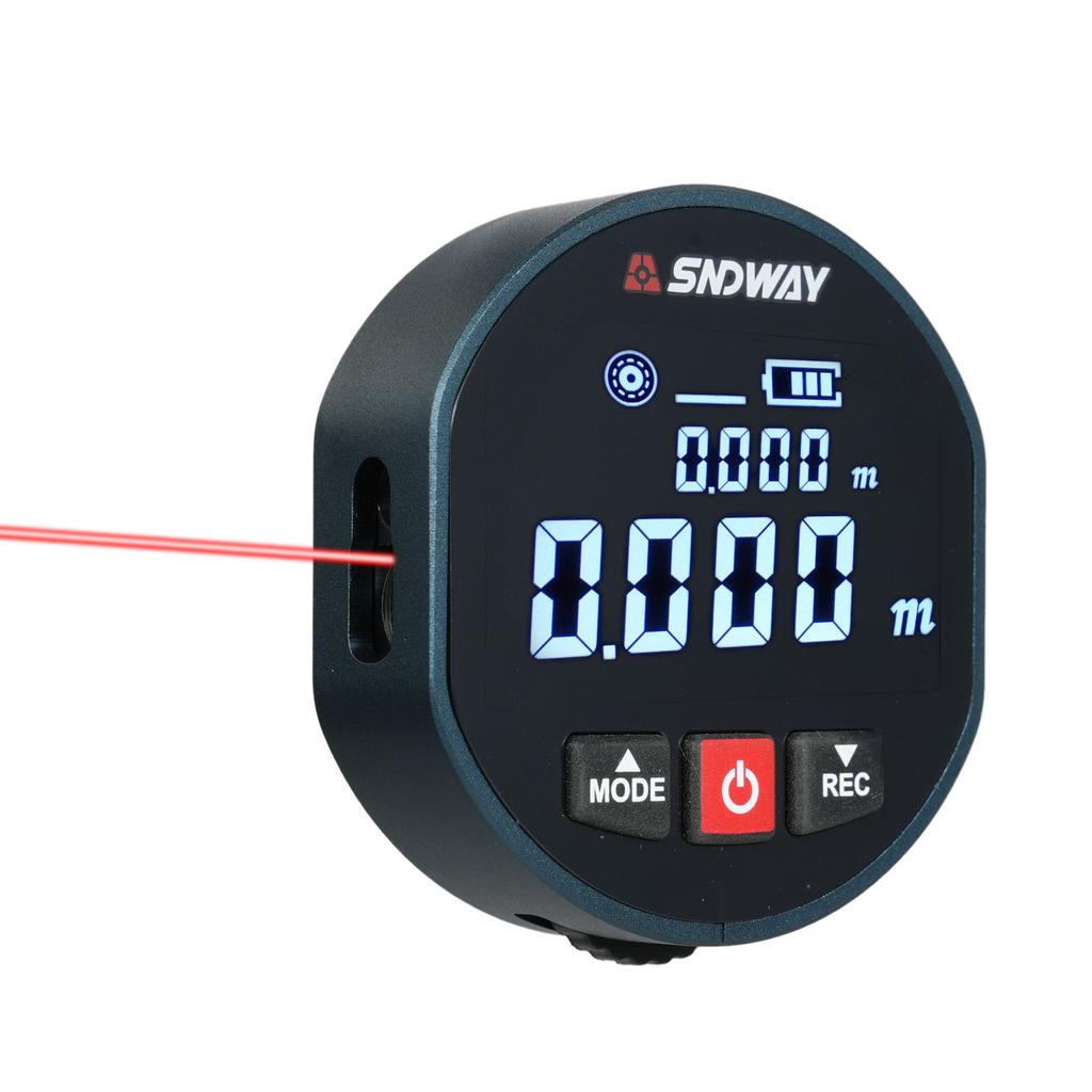 Bandă de măsurare digitală cu rulare 2 în 1 cu bandă de măsurare laser de 98 de picioare și bandă de rulare de 328 de picioare