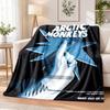 Arctic Monkeys Flannel Throw Blanket Soft Warm Cozy For Sofa Bed Indoor Home Bedroom Use